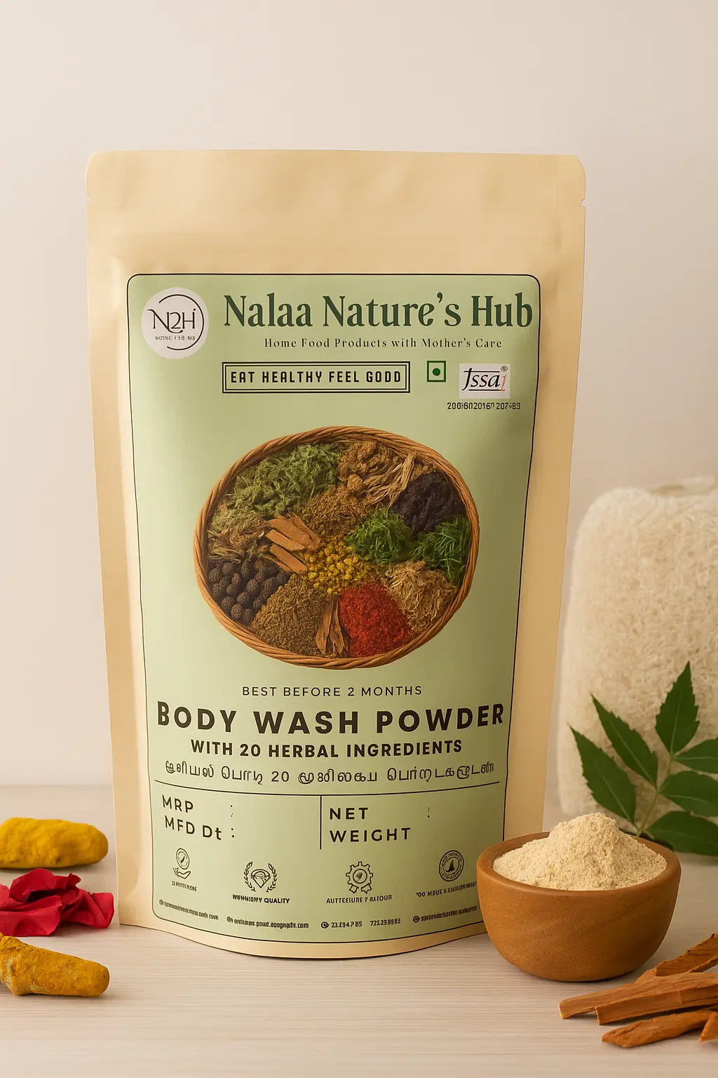 Body Wash Powder
